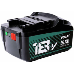 Аккумуляторная батарея VOLAT для Metabo 18.0V 5.0Ah (Li-ion)