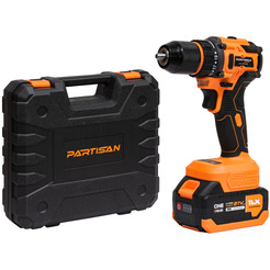 Дрель-шуруповерт Partisan AD-2180BL (с 2-мя АКБ, кейс)