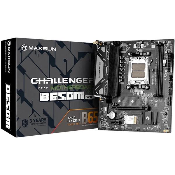 Материнская плата Maxsun MS-Challenger B650M WiFi