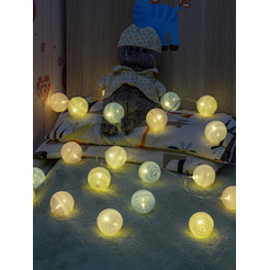 Светодиодная гирлянда ArtStyle Нитяные шарики CL-N225WW