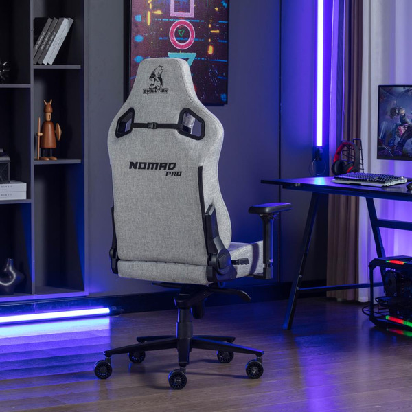 Игровое кресло Evolution Nomad PRO (серый)