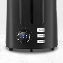 Тостер РЕДМОНД T901 (черный/хром)