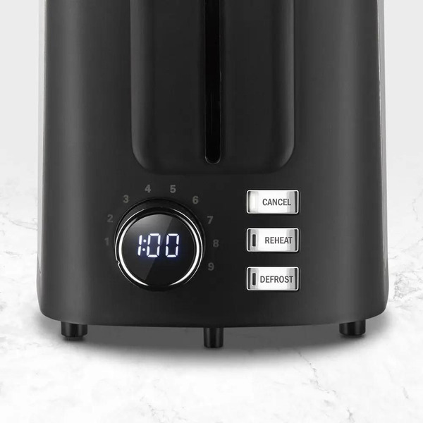 Тостер РЕДМОНД T901 (черный/хром)