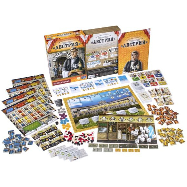 Настольная игра Crowd Games Гранд-отель Австрия. Второе издание 16212