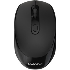 Мышь Maxvi MWS-01 (черный)