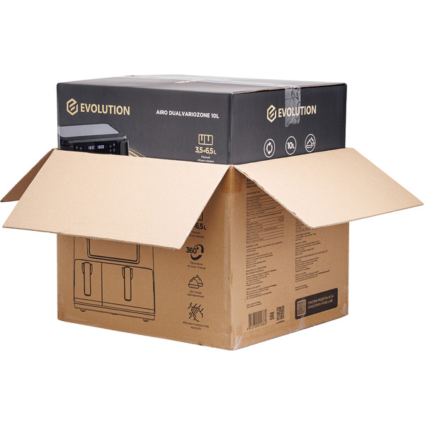 Аэрофритюрница Evolution AIRO DualVarioZone 10L (AIRO 10600 Dual)