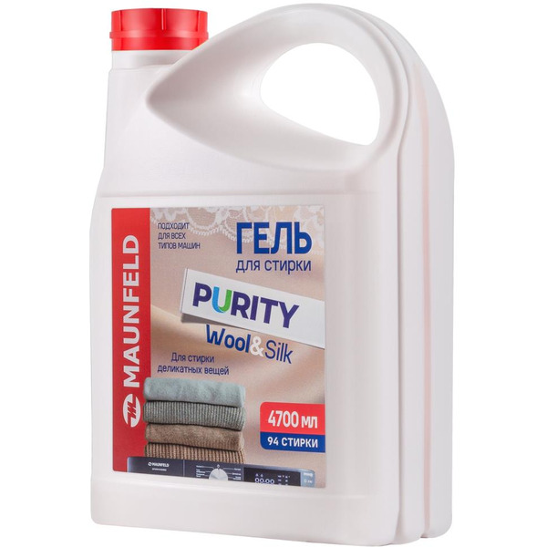 Гель для стирки MAUNFELD Purity Wool&Silk MWL4700PD 4.7 л