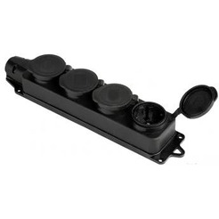 Розетка EKF PROxima 230В 2P+PE 16A IP44 RPS-020-16-230-44
