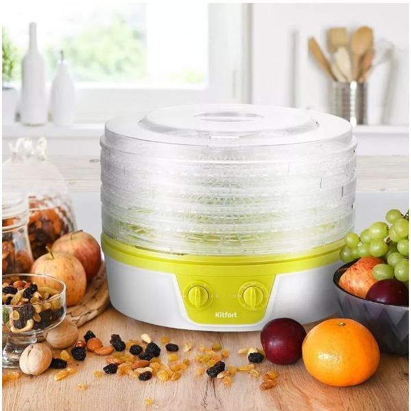 Сушилка для овощей и фруктов Kitfort KT-1935-2