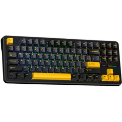 Клавиатура AULA F87 (черный/темно-синий/оранжевый)