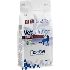 Сухой ветеринарный корм для кошек Monge Vet Solution Hepatic (400г)