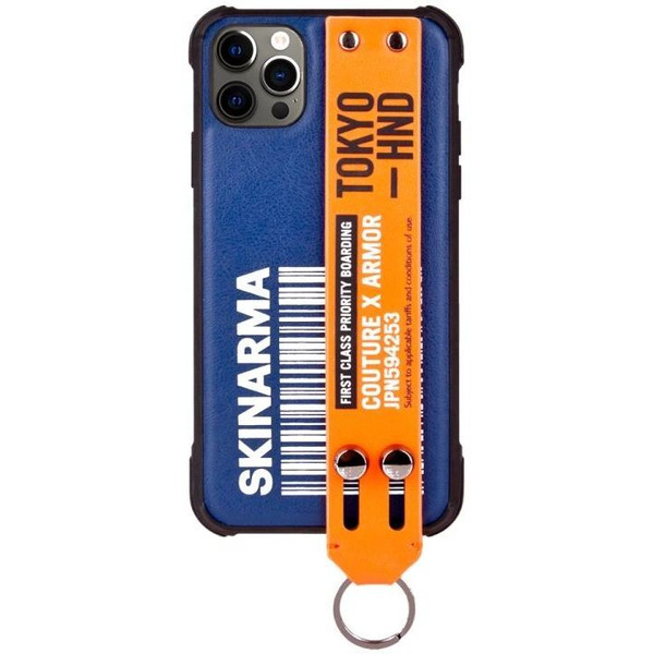 Накладка Skinarma Bando для Apple iPhone 12 Pro Max (синий)