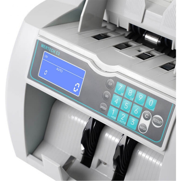 Счетчик банкнот Mertech C-3 (белый)