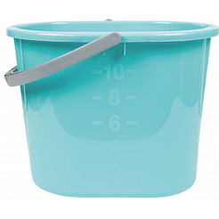 Ведро для мытья полов HAUSMANN HM-1084 мятный 10 л