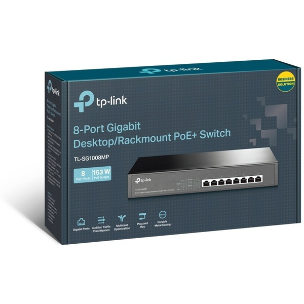 Коммутатор TP-Link TL-SG1008MP