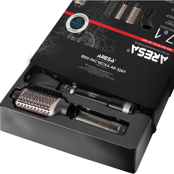 Фен-щетка Aresa AR-3241