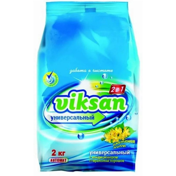 Стиральный порошок Viksan Цветение липы 2 кг