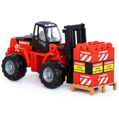 Автокар + конструктор Полесье 62734 MAMMOET