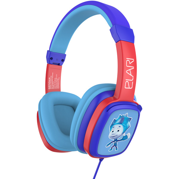 Детские складные наушники/гарнитура Elari FixiTone blue