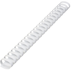 Пластиковые пружины для переплета BRAUBERG A4 32 мм 50 шт 530931 (белый)
