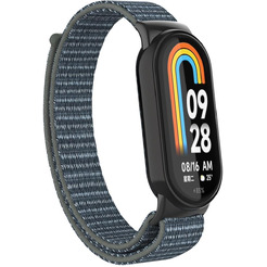 Ремешок Bingo Nylon для Xiaomi Mi Band 8 Серый