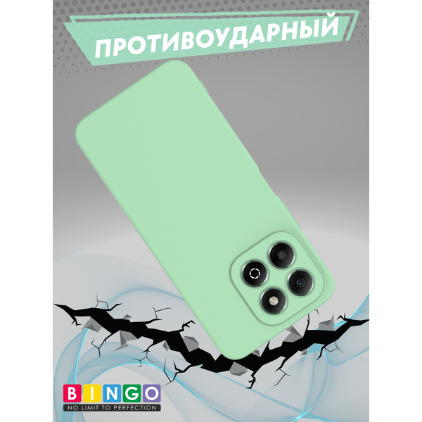 Бампер Bingo Liquid TPU HONOR X6c Зеленый