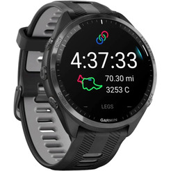 Умные часы Garmin Forerunner 965 (черный/серый)