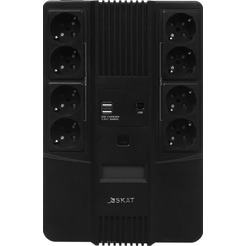 Источник бесперебойного питания Бастион SKAT-UPS 800-AID-IN-1x9-8