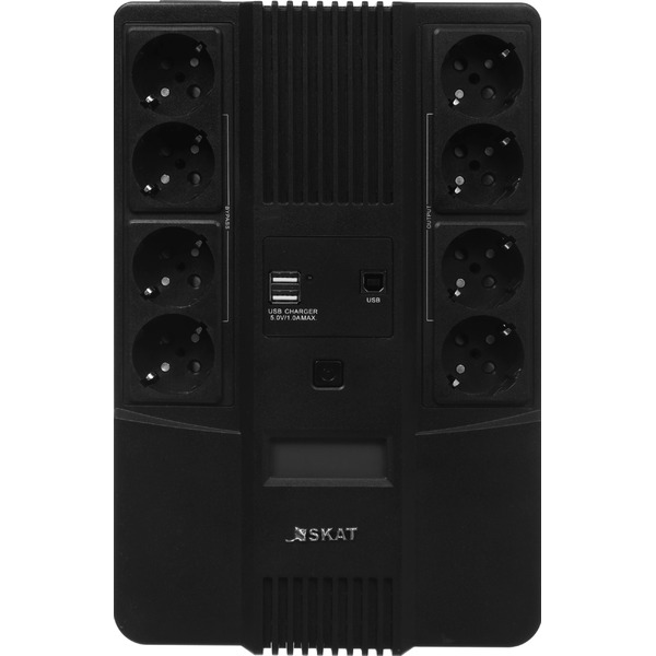 Источник бесперебойного питания Бастион SKAT-UPS 800-AID-IN-1x9-8