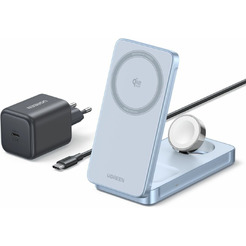 Беспроводное зарядное устройство UGREEN Magflow W757-65901 Blue