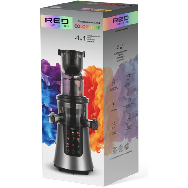 Соковыжималка RED SOLUTION COLORSENSE J950