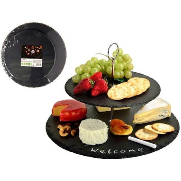 Блюдо сервировочное двухъярусное PERFECTO LINEA 28-007000 20/25 см