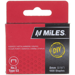 Скоба Miles NO.3-8MM DIY