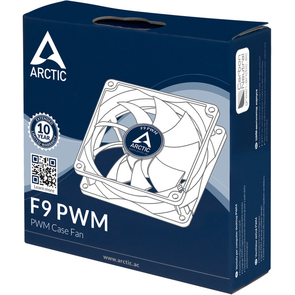 Вентилятор для корпуса Arctic Cooling F9 PWM AFACO-090P2-GBA01