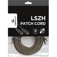 Патч-корд Cablexpert GEMBIRD PP6A-LSZHCU-BK-10M
