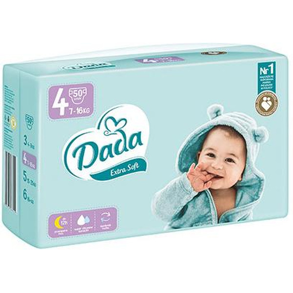 Подгузники Dada Extra Soft 4 Maxi (50 шт)