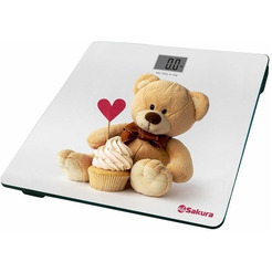 Напольные весы Sakura SA-5071BR (медвежонок)