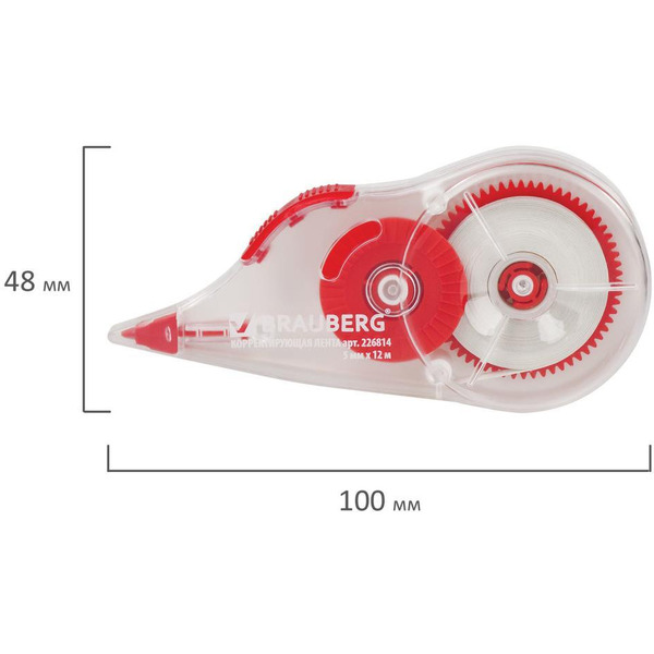 Корректирующая лента BRAUBERG 226814