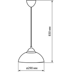 Светильник TDM НСБ 1122/1 "Home mini" SQ0313-0033