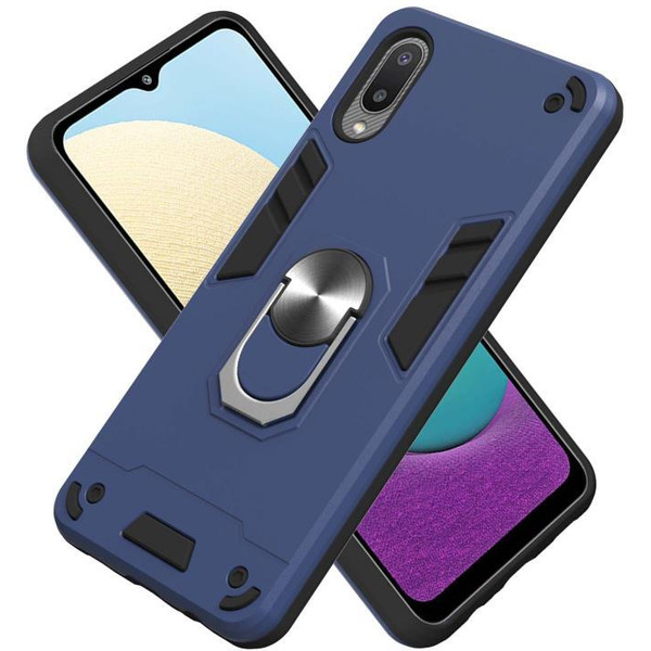 Бампер Bingo Warrior для Samsung Galaxy A02 (синий)