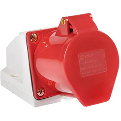 Розетка стационарная наружная EKF 114 3Р+РЕ 16А 380В IP44 PROxima