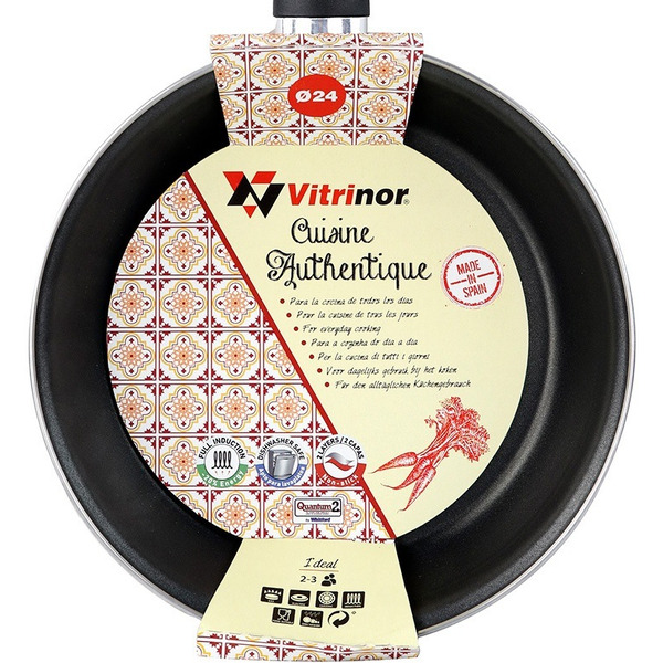 Сковорода Vitrinor Authentique Burgundy 24
