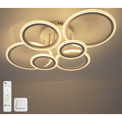 Люстра Estares Europa 80W 6R-IRC-675x480x175-WHITE/WHITE-220-IP20