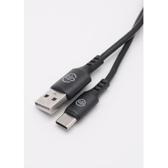 Кабель DigitalPart TC-307 USB Type-A - USB Type-C (1 м, черный)