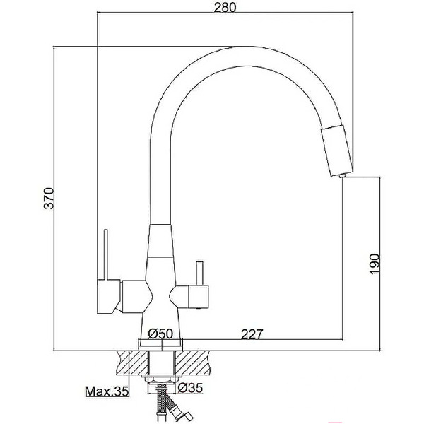 Смеситель Haiba HB76859-7