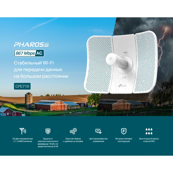 Точка доступа TP-Link CPE710