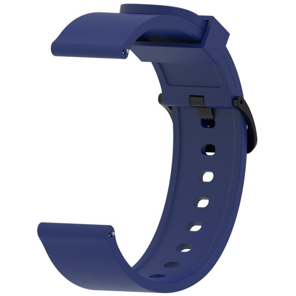 Ремешок Bingo Silicone для Amazfit Bip/GTS/GTR 42mm/Ширина 20мм Темно-синий