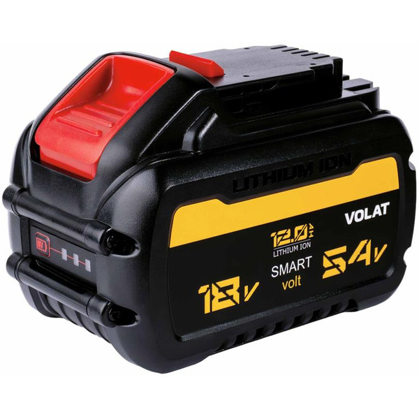 Аккумуляторная батарея VOLAT для DeWalt 18.0V/54.0V 12.0Ah (Li-ion) DEW-DCB606