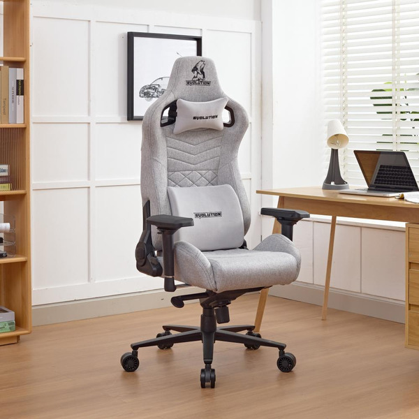 Игровое кресло EVOLUTION CONQUEROR FABRIC Grey