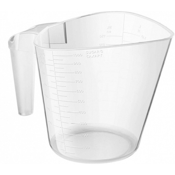 Кувшин мерный БЫТПЛАСТ 1,3л бесцветный (431287301)